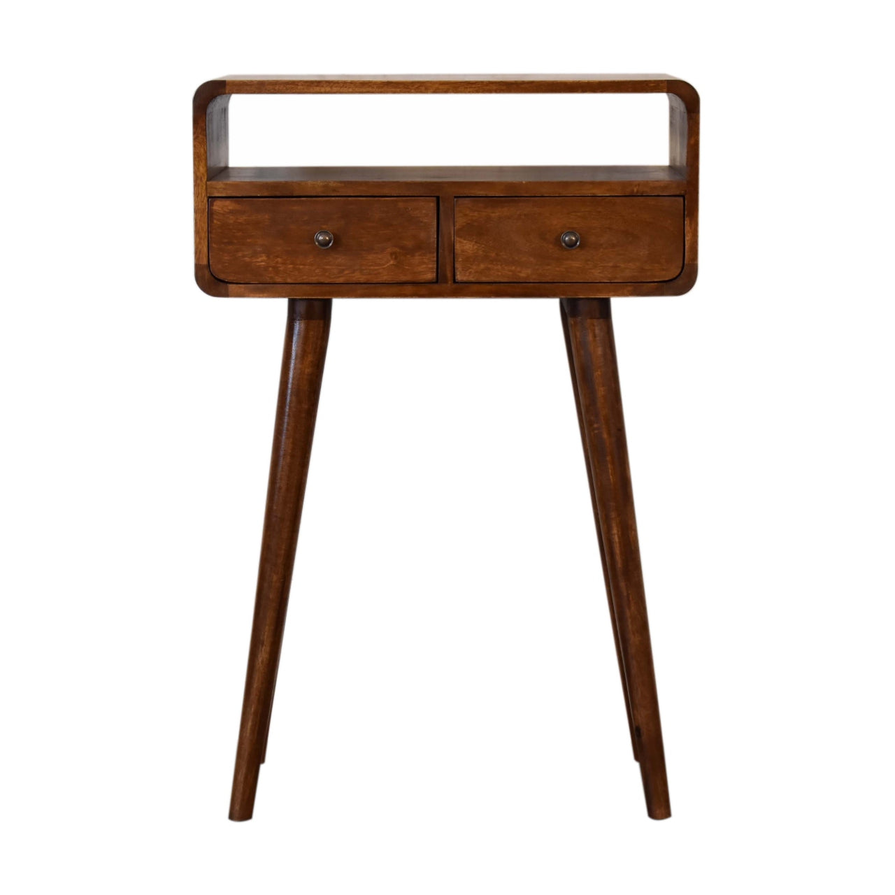 Chestnut Elegance Console Table