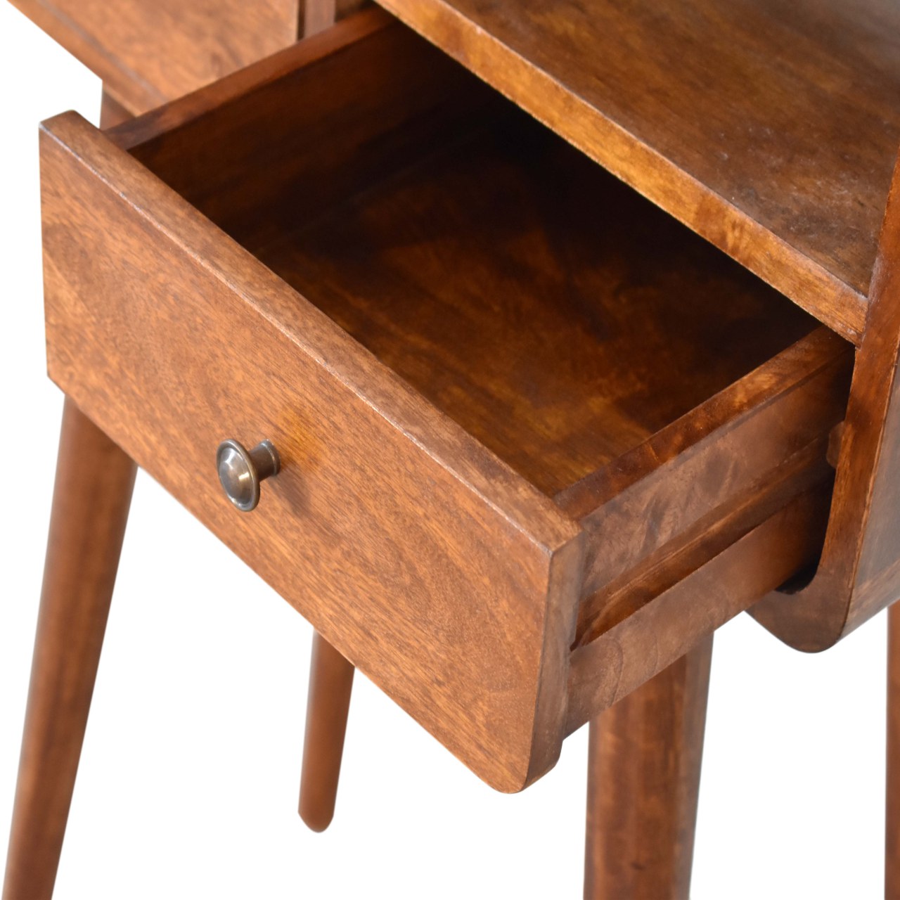 Chestnut Elegance Console Table