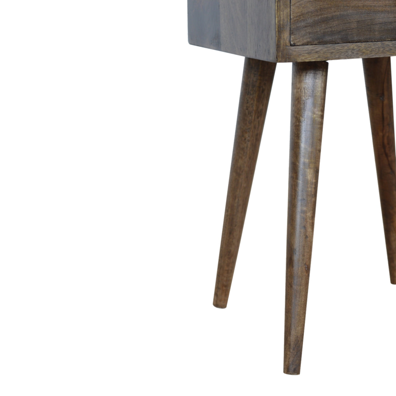 Weathered Gray Bedside Table