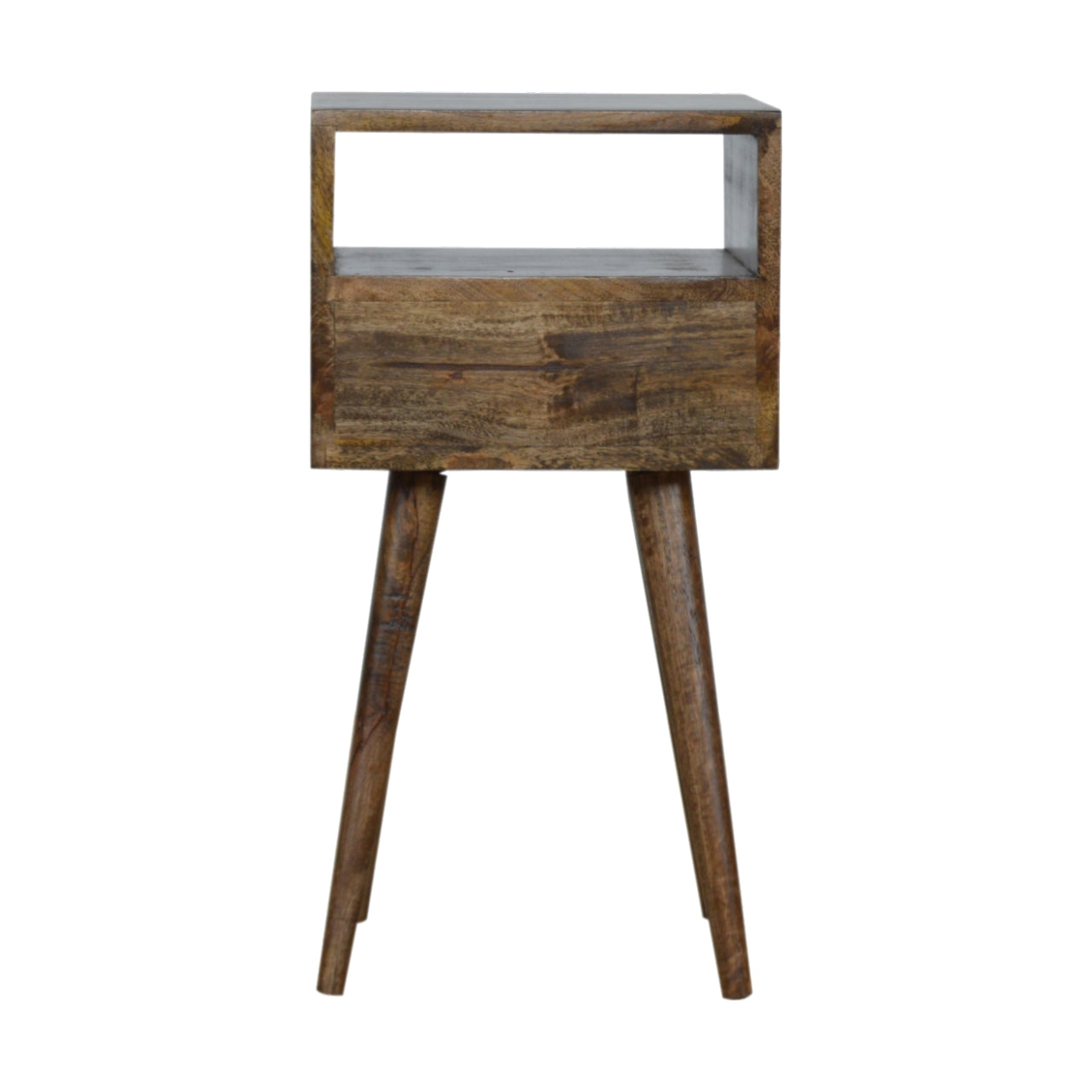 Weathered Gray Bedside Table