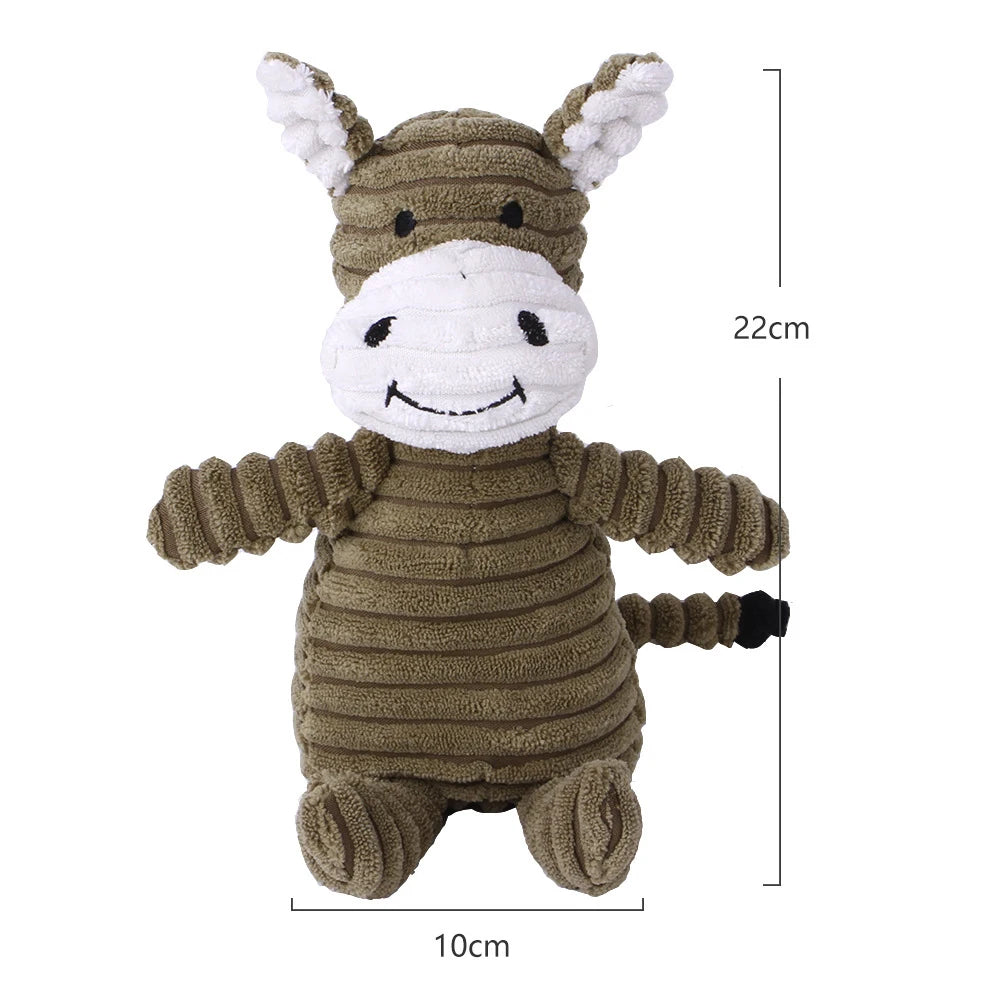 Plush Animal Shape Dog Toy