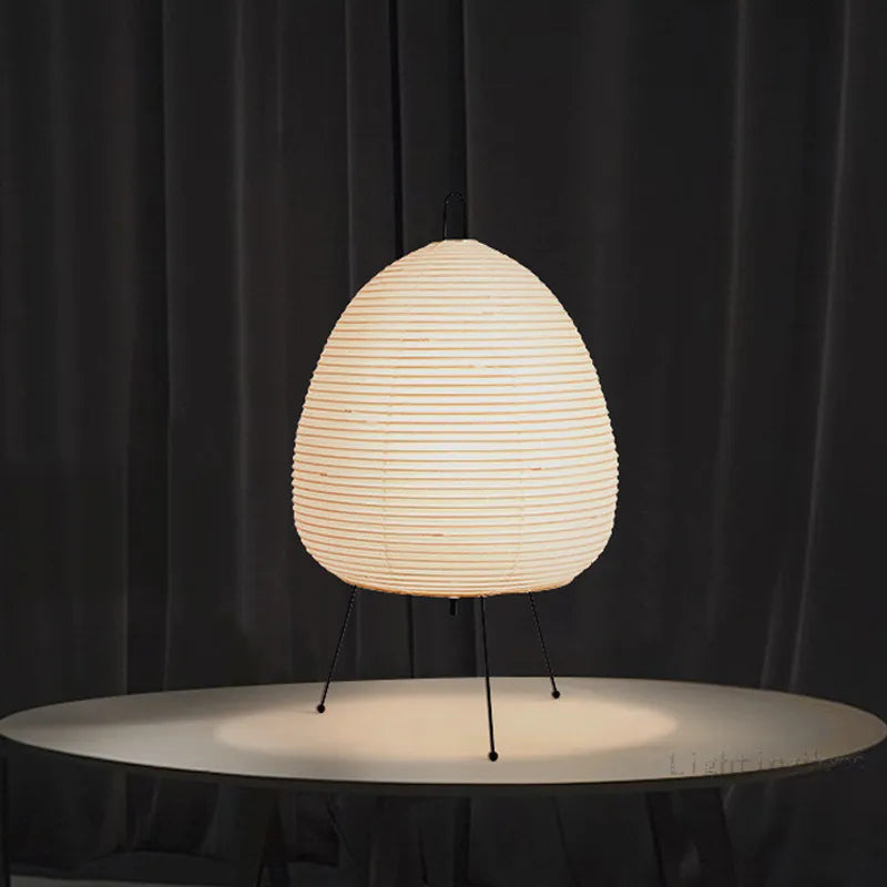 Japanese Design Akari Bedside Lamp