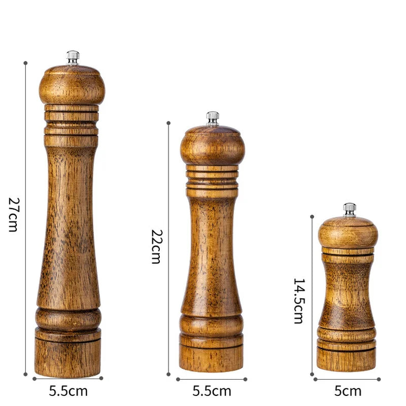 Salt Pepper Wooden Mill