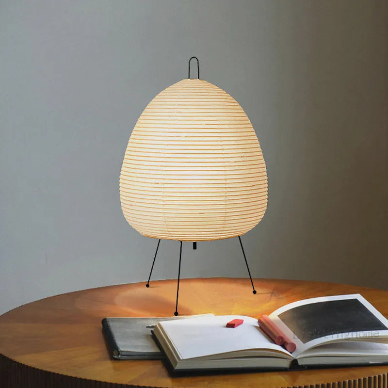 Japanese Design Akari Bedside Lamp