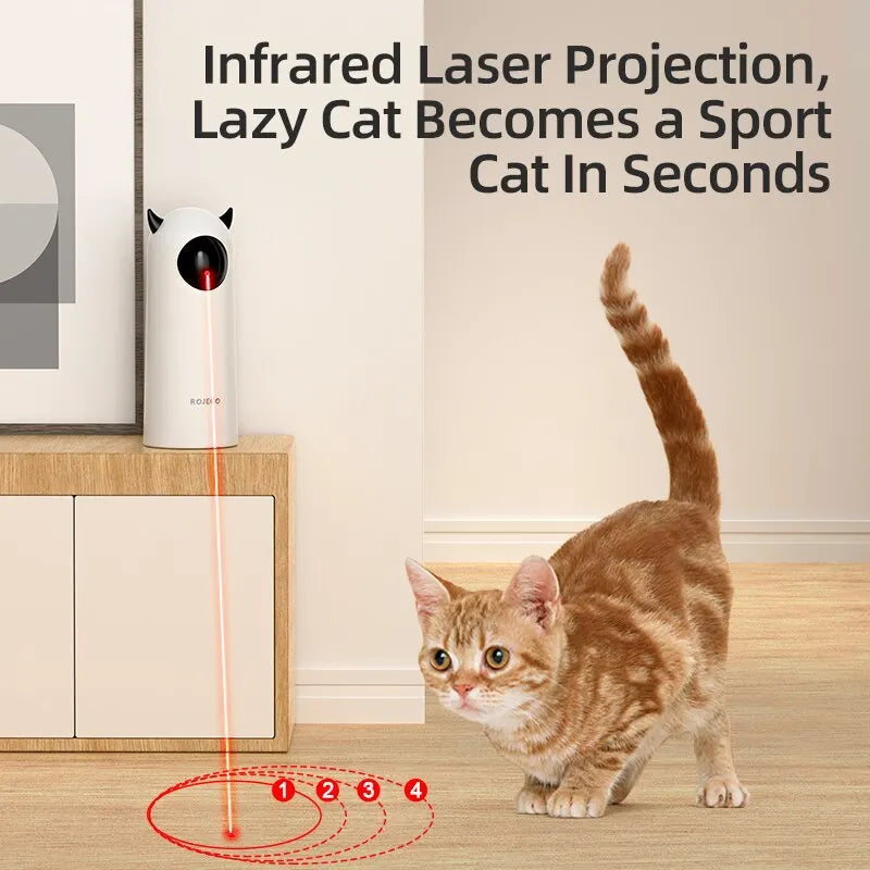 Interactive Smart Teasing Toy For Cats