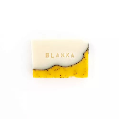 Walking on sunshine - Exfoliating soap bar with mandarin, cedar wood & poppy seed